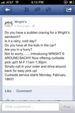 wrights curbside