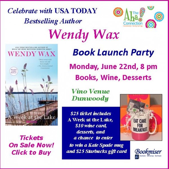 Wendy Wax A WEEK AT THE LAKE ad AHA! Connection TWO