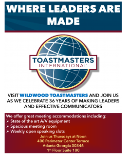 Wildwood-Toastmasters-Flyer