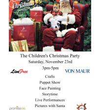 The Children\\\'s Christmas Party (November 23rd 3pm-5pm)