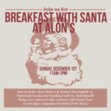 Breakfast with Santa at Alon's Bakery & Market