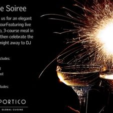 New Year's Eve at Portico Global Cuisine!