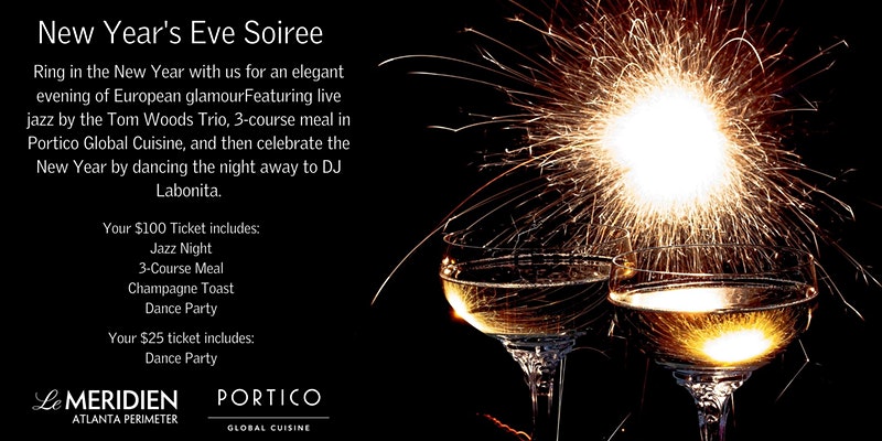 New Year's Eve at Portico Global Cuisine!