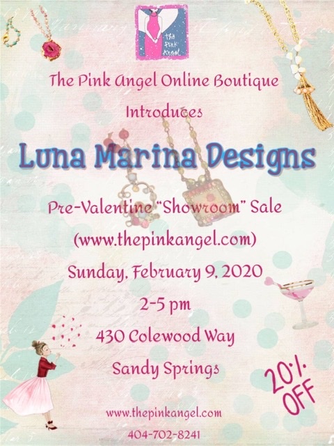 The Pink Angel Online Boutique is hosting a Pre-Valentine “Showroom” Sale