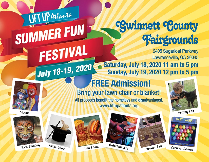 Lift Up Atlanta's 2020 Summer Fun Festival