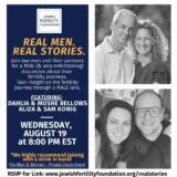 JFF Presents Real Men, Real Stories- A discussion on infertility through a male lens.