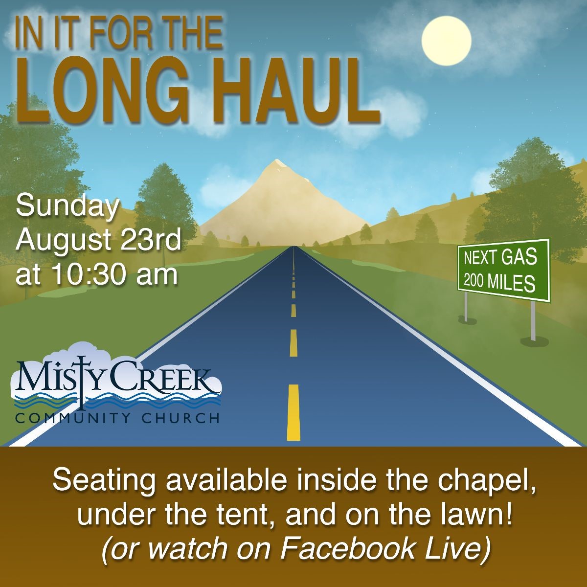 Misty Creek Community Church (Outdoor Service Option)