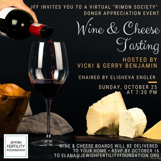 JFF invites you to Wine & Cheese Tasting!