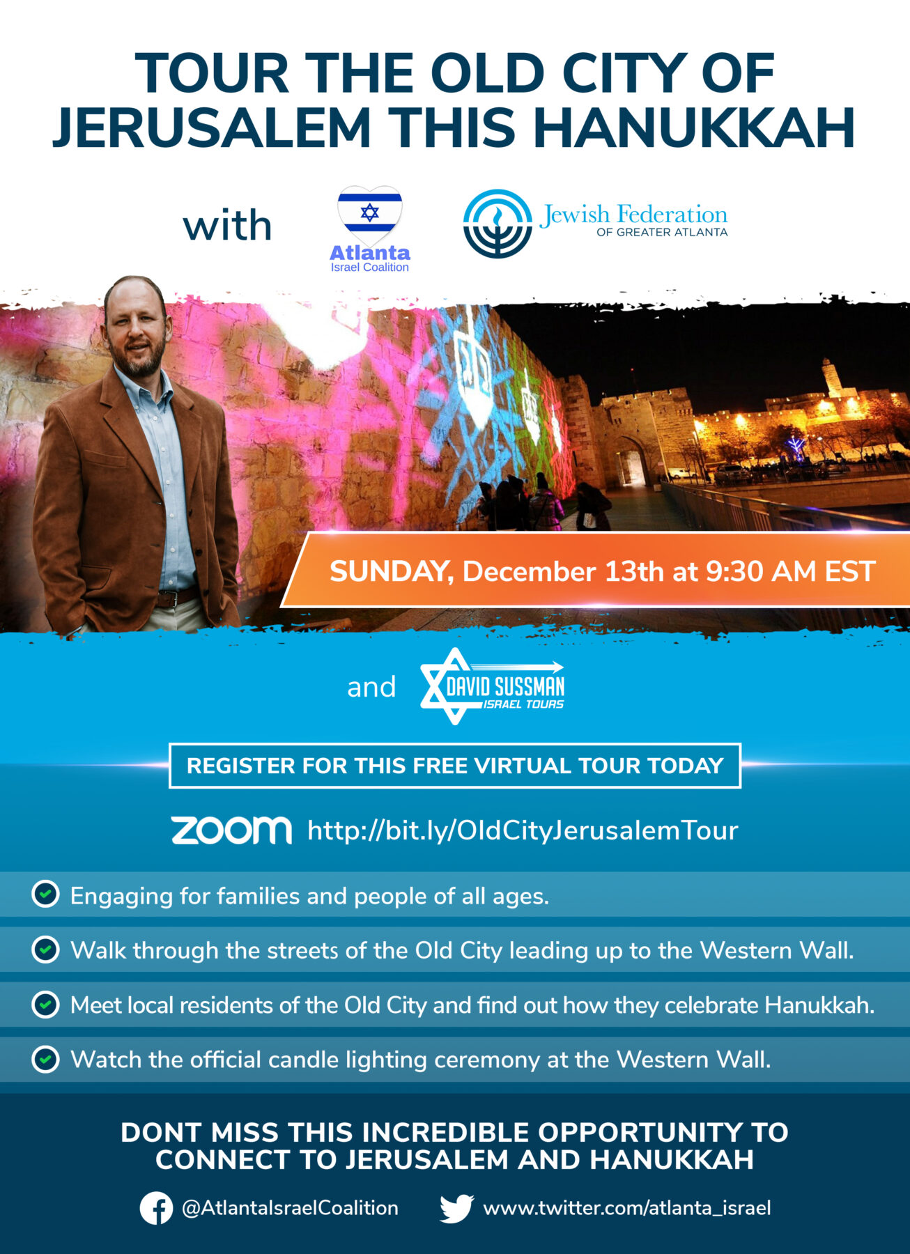 Tour the Old City of Jerusalem This Hanukkah - A Free Live Virtual Tour