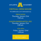 Atlanta Academy 4th-8th Virtual Open House