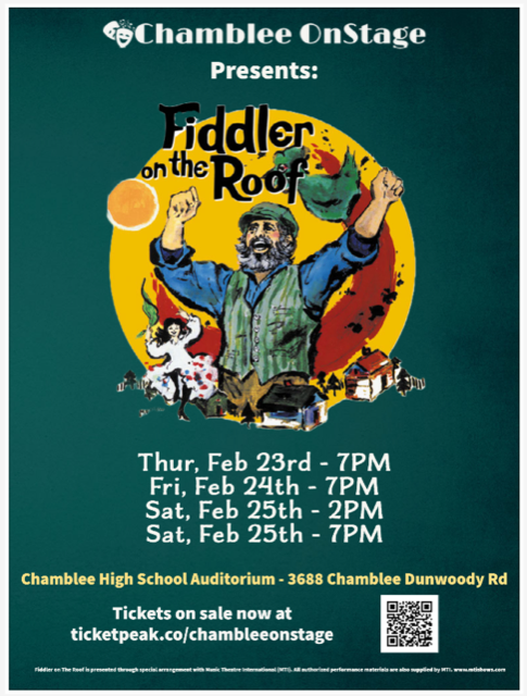 Chamblee High School Musical - "Fiddler on the Roof"