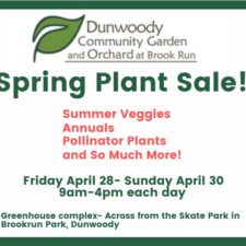 Dunwoody Community Garden Annual SPRING PLANT SALE